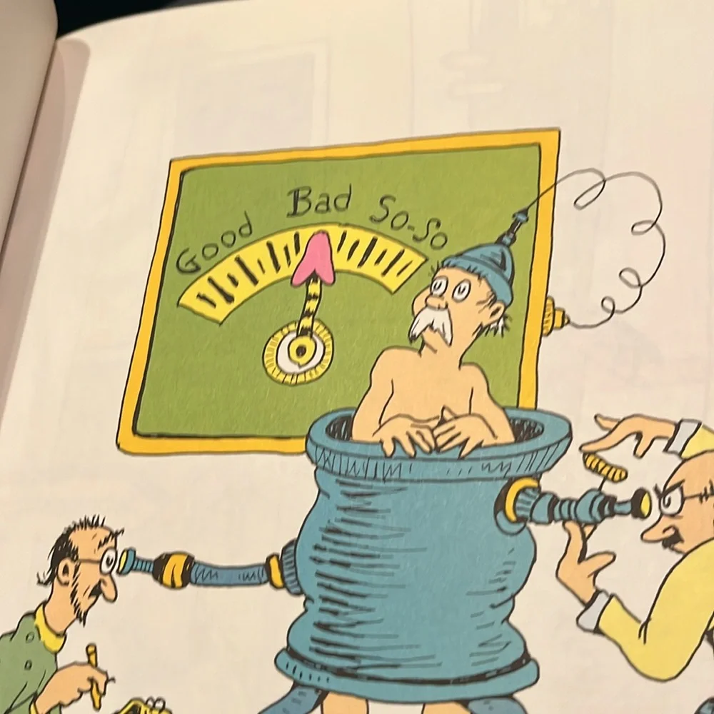 Dr. Seuss You’re Only Old Once hard cover book with dust jacket 1986